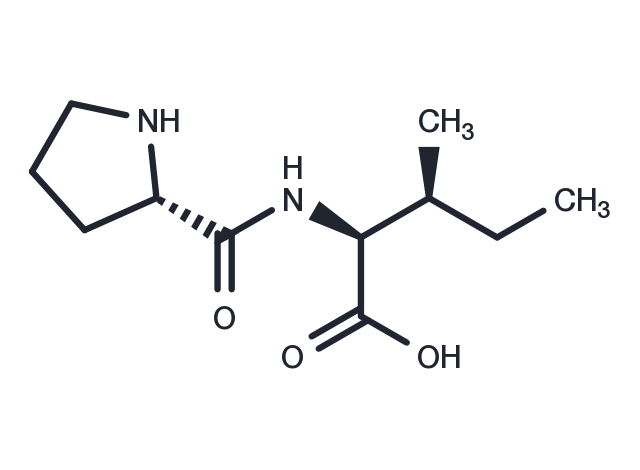 Prolylisoleucine Chemical Structure