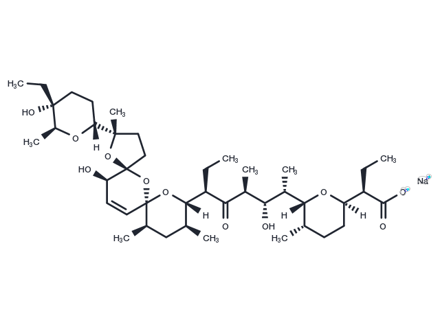 Salinomycin sodium salt Chemical Structure