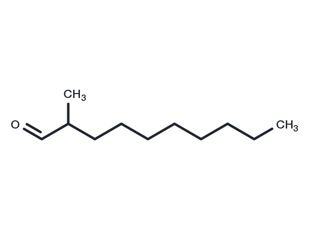 (4) 2-Methyldecanal Chemical Structure