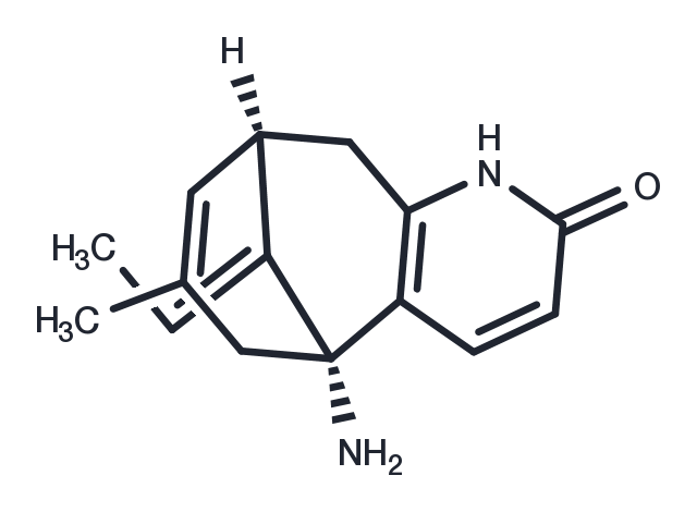 (-)-Huperzine A Chemical Structure