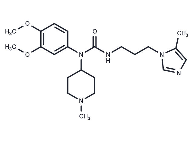 Glutaminyl Cyclase Inhibitor 4 Chemical Structure