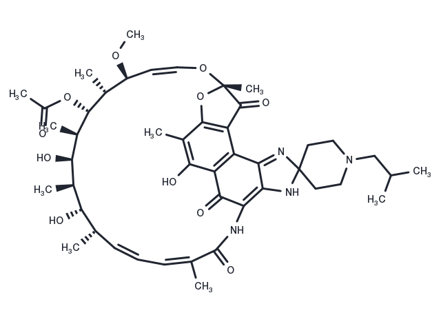 Rifabutin Chemical Structure
