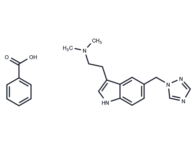 Rizatriptan benzoate Chemical Structure