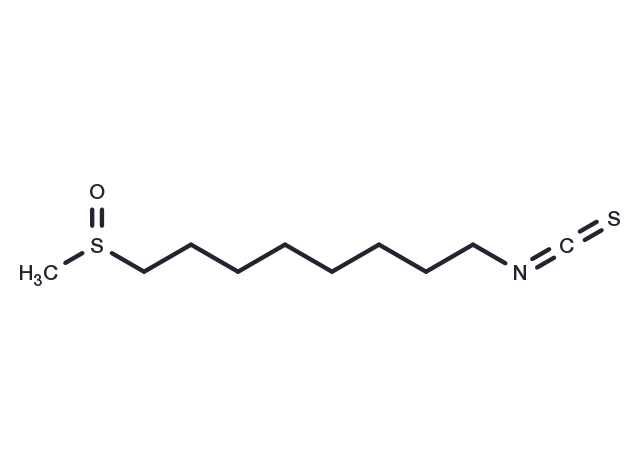 8-Methylsulfinyloctyl isothiocyanate Chemical Structure
