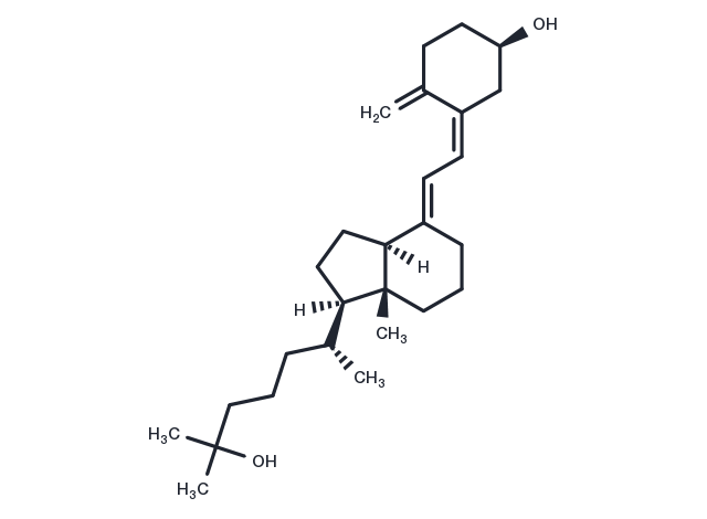 3-epi-25-hydroxy Vitamin D3 Chemical Structure