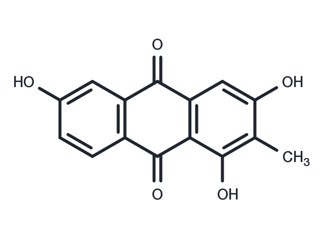 6-Hydroxyrubiadin Chemical Structure
