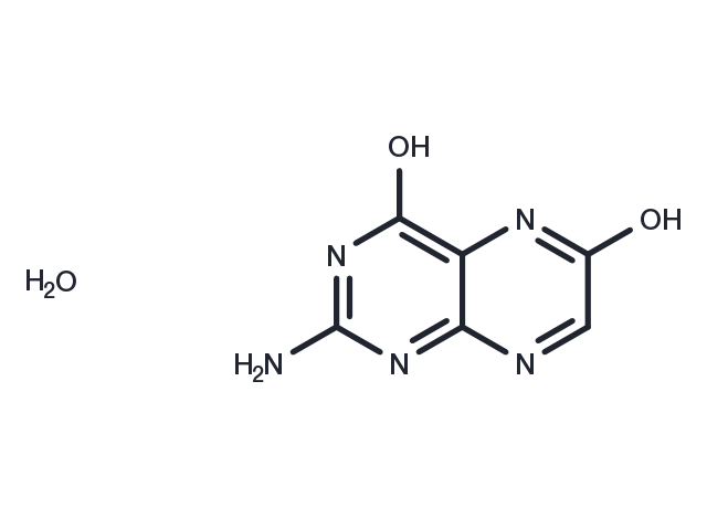 Xanthopterin (hydrate) Chemical Structure