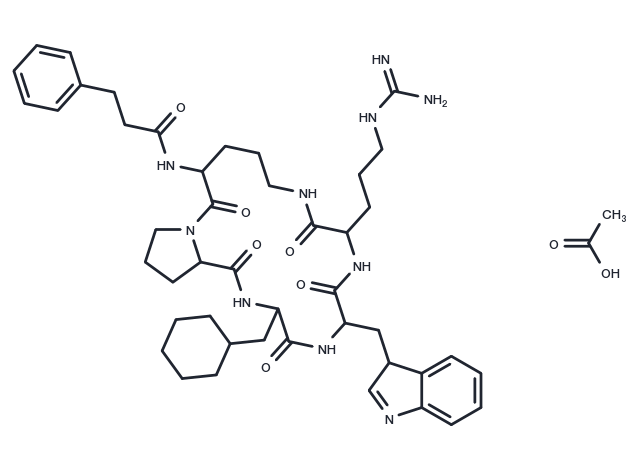 PMX 205 acetate(514814-49-4 free base) Chemical Structure