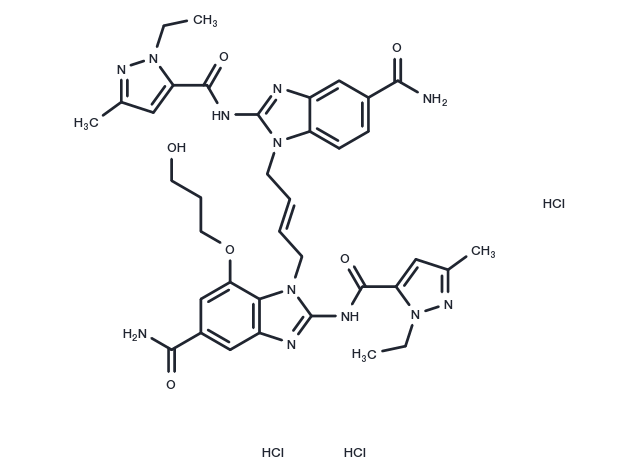 STING agonist-3 trihydrochloride Chemical Structure