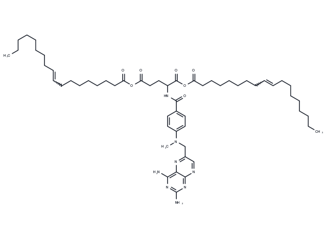 Dioleoylmethotrexate Chemical Structure