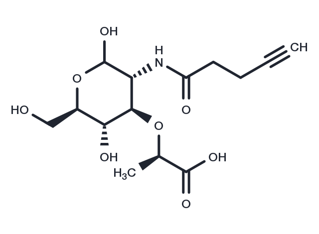Click N-Acetylmuramic acid - alkyne Chemical Structure