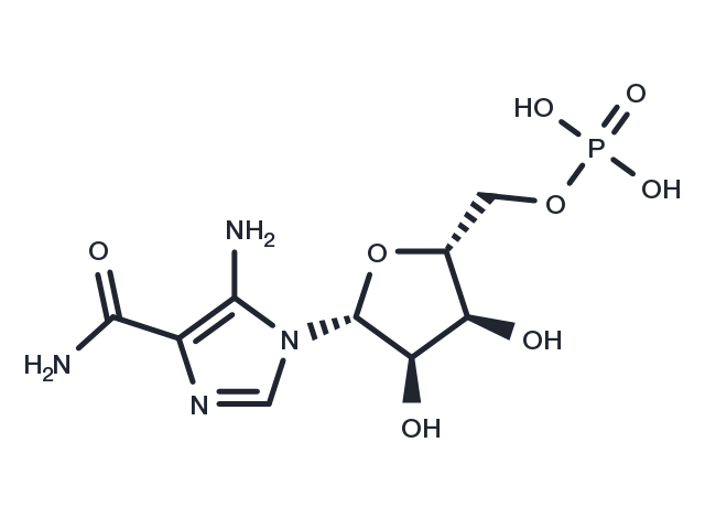 AICAR monophosphate Chemical Structure