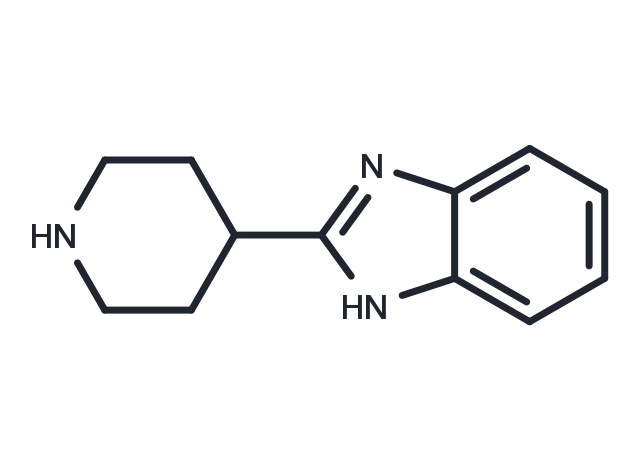 2-(Piperidin-4-yl)-1H-benzo[d]imidazole Chemical Structure