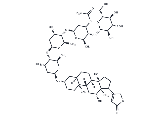 Lanatoside C Chemical Structure