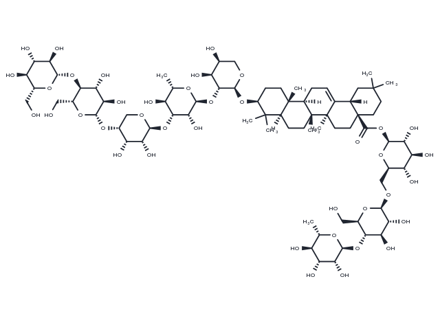Clematomandshurica saponin C Chemical Structure
