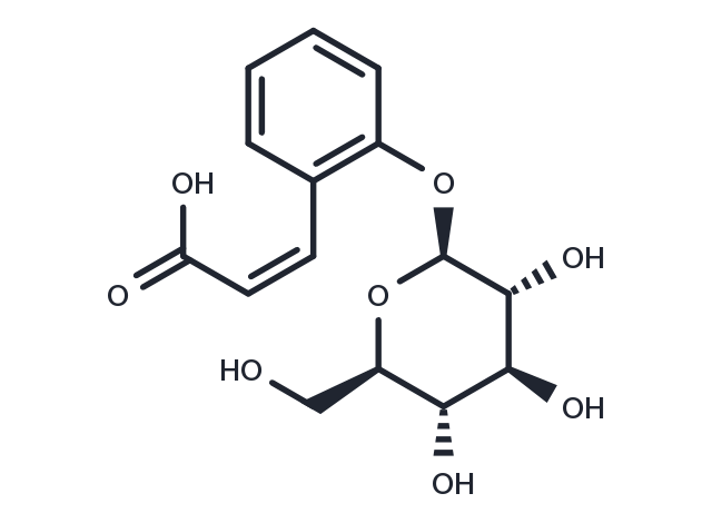 cis-Melilotoside Chemical Structure