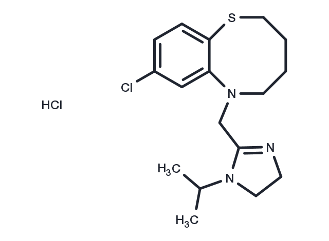 Dazolicin HCl Chemical Structure
