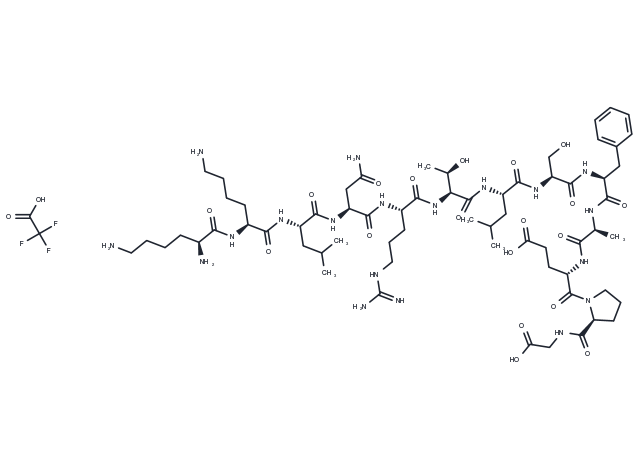 Ziptide TFA Chemical Structure
