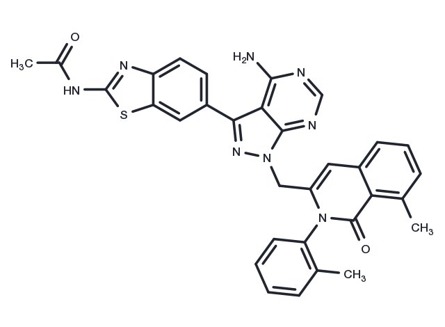 PI3Kγ inhibitor 1 Chemical Structure