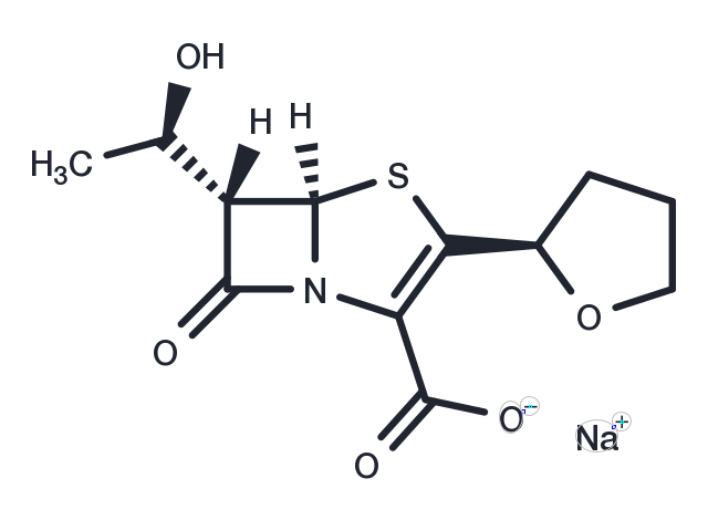 Faropenem sodium Chemical Structure
