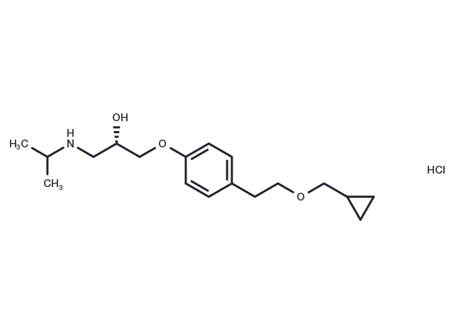 Levobetaxolol hydrochloride Chemical Structure