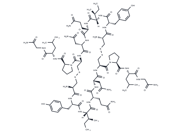 Oxytocin antiparallel dimer Chemical Structure