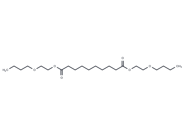 Bis(2-butoxyethyl) sebacate Chemical Structure