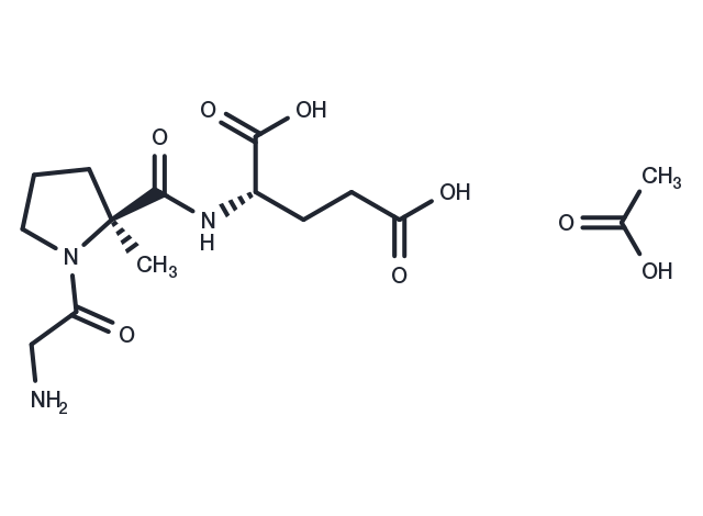 Trofinetide acetate Chemical Structure