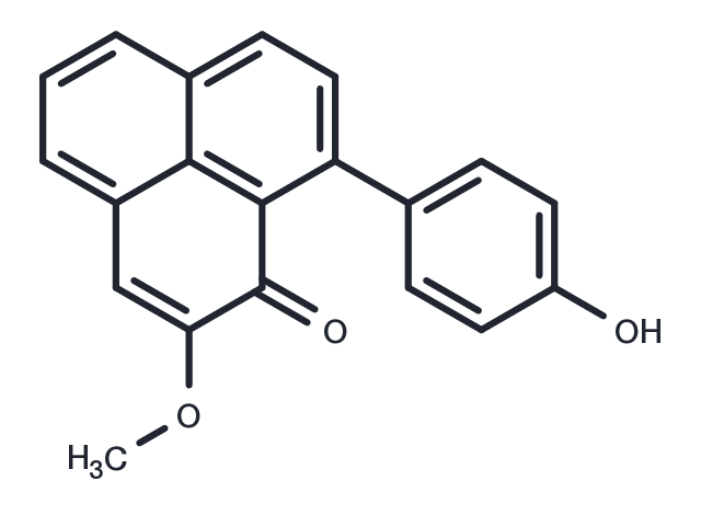 4'-Hydroxy-2-O-methylanigorufone Chemical Structure