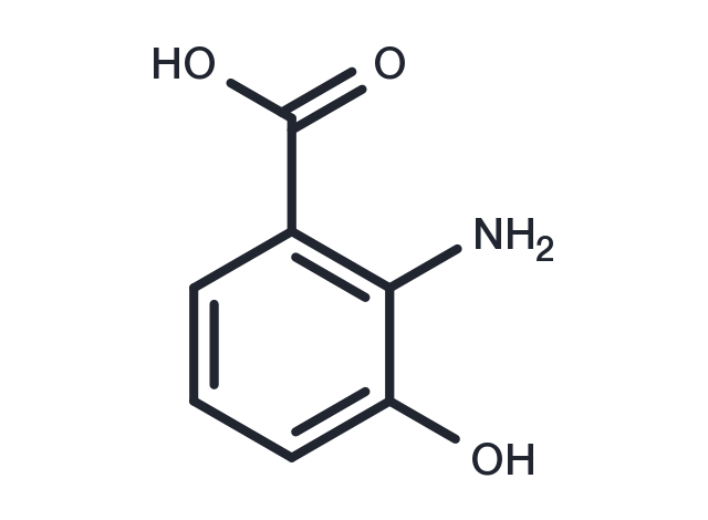 3-Hydroxyanthranilic acid Chemical Structure