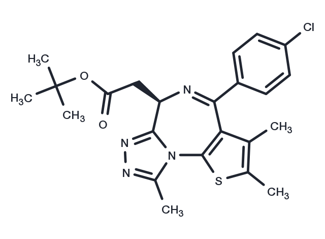 (R)-(-)-JQ1 Enantiomer Chemical Structure