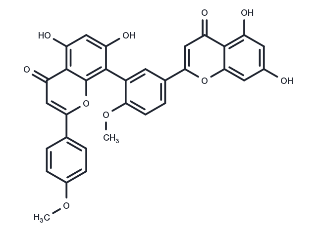 ISOGINKGETIN Chemical Structure