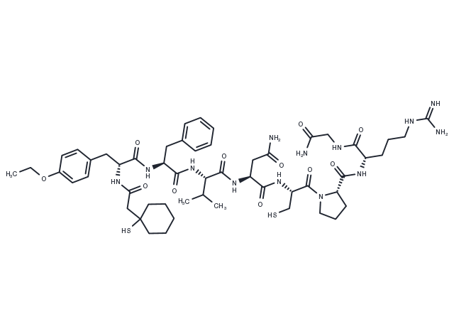 [Pmp1,Tyr(OEt)2] AVP Chemical Structure