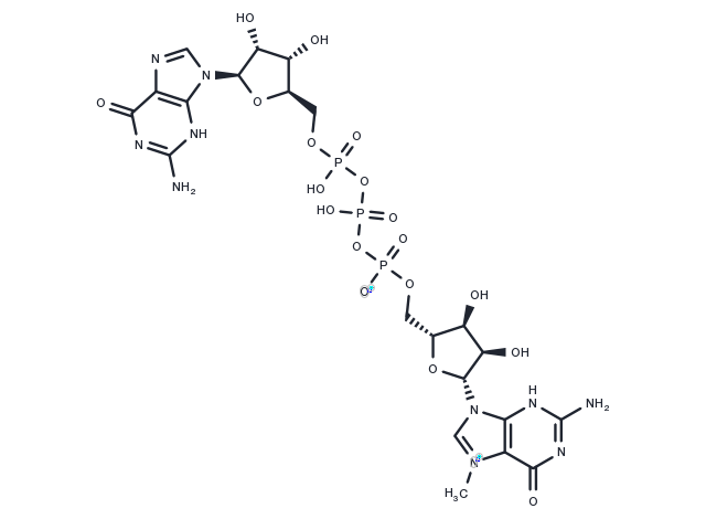 7-Methyl-diguanosine triphosphate Chemical Structure