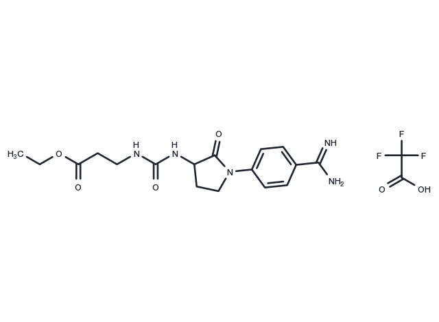 Orbofiban TFA Chemical Structure