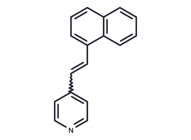 Naphthylvinylpyridine Chemical Structure