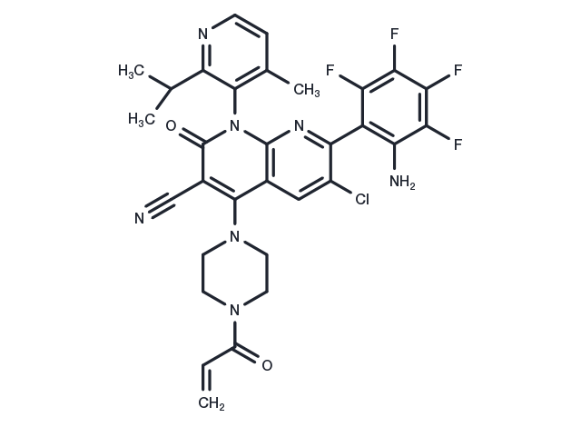 KRAS G12C mutant protein inhibitor A-1 Chemical Structure