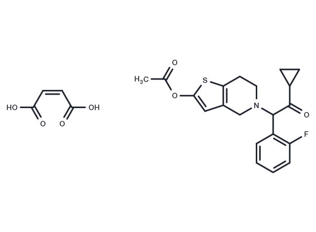 Prasugrel (Maleic acid) Chemical Structure