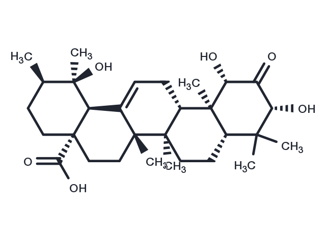 1-Hydroxy-2-oxopomolic acid Chemical Structure
