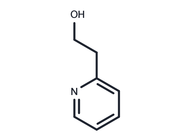 2-(2-Hydroxyethyl)pyridine Chemical Structure