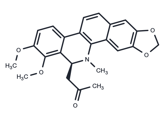 6-Acetonyldihydrochelerythrine Chemical Structure