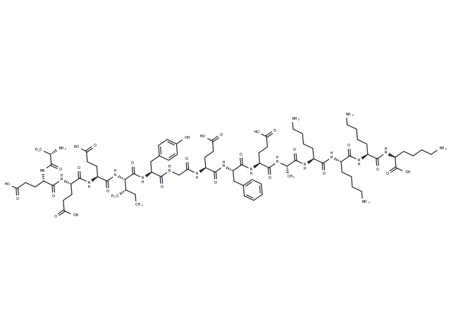 Src Optimal Peptide Substrate Chemical Structure