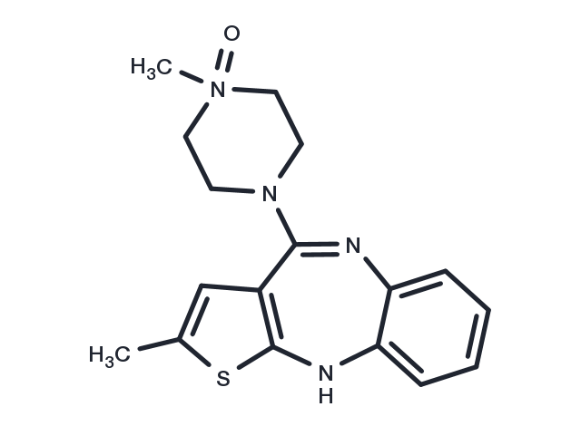 Olanzapine N-Oxide Chemical Structure