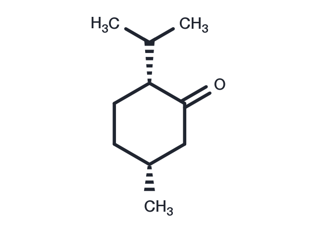 (+)-Isomenthone Chemical Structure