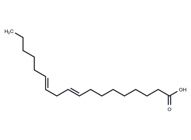 Linolelaidic acid Chemical Structure