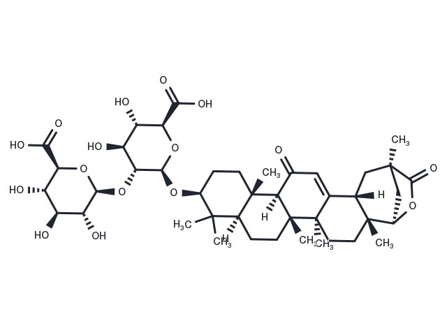 Licoricesaponin E2 Chemical Structure