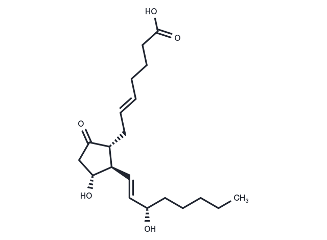 5-trans-Prostaglandin E2 Chemical Structure