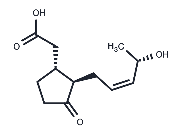11-Hydroxyjasmonic acid Chemical Structure