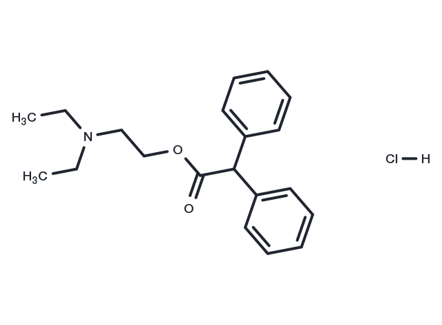 Adiphenine hydrochloride Chemical Structure