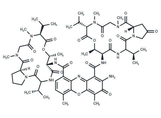Actinomycin X2 Chemical Structure